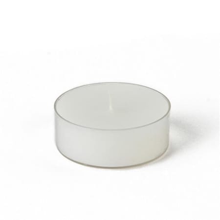 Jeco Jeco CTM-020 Mega Oversized Tealights; White - 12 Piece per Box CTM-020